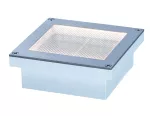 Oprawa wpuszczana ARON LED solar 12lm czujnik zmierzchu 10x10cm 3000K IP67 metal