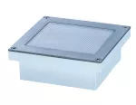 Oprawa wpuszczana ARON LED solar 12lm czujnik zmierzchu 10x10cm 3000K IP67 metal