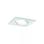 PAULMANN Oprawa do wbudowania NOVA COIN LED wychylna zestaw 3x6W 470lm 84x84mm 2700K IP23 230V biały mat