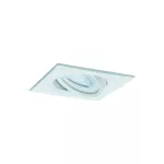 PAULMANN Oprawa do wbudowania NOVA COIN LED wychylna zestaw 3x6W 470lm 84x84mm 2700K IP23 230V biały mat