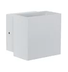 PAULMANN Oprawa elewacyjna CYBO LED 2x3W 2700K 355lm IP65 100x100mm 230V biały / aluminium