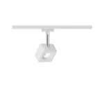 PAULMANN URail System Spot Cube 1x8W ściemniana Biały 230V Metal/Tworzywo sztuczne