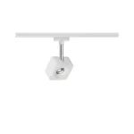 PAULMANN URail System Spot Cube 1x8W ściemniana Biały 230V Metal/Tworzywo sztuczne