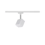 PAULMANN URail System Spot Cube 1x8W ściemniana Biały 230V Metal/Tworzywo sztuczne