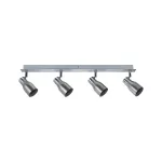 PAULMANN Oprawa ścienno-sufitowa MELI GU10 max. 4x10W 230V nikiel mat / metal