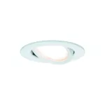 PAULMANN Oprawa do wbudowania NOVA COIN LED DIM wychylna zestaw 3x6W 470lm 84mm 2700K IP23 230V biały mat