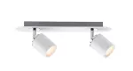 PAULMANN Oprawa ścienno-sufitowa TUBE GU10 max. 2x10W IP44 230V biały / chrom /metal