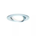PAULMANN Oprawa do wbudowania NOVA COIN LED DIM wychylna zestaw 3x6W 470lm 84mm 2700K IP23 230V aluminium