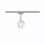 PAULMANN URail System Spot Pane 1x7W Biały/Chrom Mat 230V Metal/Tworzywo sztuczne