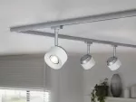 PAULMANN URail System Spot Pane 1x7W Biały/Chrom Mat 230V Metal/Tworzywo sztuczne