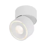 PAULMANN Oprawa sufitowa SPIRCLE LED 8W 550lm 36st. 3000K 230V biały mat/ aluminium