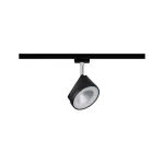 PAULMANN URail System Spot Arena max. 15W Czarny Mat/Chrom 230V Metal ściemniany
