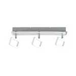 PAULMANN Oprawa ścienno-sufitowa FRAME LED 3x4,5W 3x320lm 3000K 230V biały mat / chrom / metal