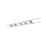 PAULMANN System linkowy Mac II max. 5x10W GU5,3 Chrom Mat 230/12V 60VA Metal/Tworzywo sztuczne