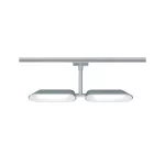 PAULMANN URail System Spot Dipper 2x8W Chrom Mat/Biały 230V