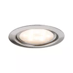 PAULMANN Oprawy meblowe LED 3x4,5W 65mm Żelazo satyna
