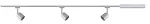 PAULMANN URail Zestaw Cover max. 3x10W GU10 Chrom Matowy 230V Metal/Tworzywo sztuczne