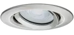 PAULMANN Oprawa do wbudowania NOVA PLUS LED DIM wychylna zestaw 3xGU10 7W 460lm 93mm 2700K IP65 230V szczotkowane żelazo