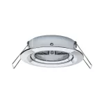 PAULMANN Zestaw Premium Coin Slim ściemniany LED 3x6,8W 2700K 230V 51mm Chrom/Aluminium
