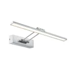 PAULMANN Oprawa ścienna BEAM LED 8W 580lm 450mm 2700K 230V nikiel / szczotkowany / chrom