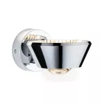 PAULMANN Oprawa ścienna SABIK LED DIM 13W 800lm/ 390lm 2700K IP44 230V chrom / tworzywo sztuczne