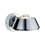 PAULMANN Oprawa ścienna SABIK LED DIM 13W 800lm/ 390lm 2700K IP44 230V chrom / tworzywo sztuczne