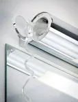 PAULMANN Oprawa ścienna ORGON LED nad lustro+gniazdo 10,5W 835lm 700mm 3000K IP44 230V chrom / biały metal