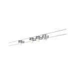 PAULMANN System linkowy Cardan max. 4x10W GU5,3 Chrom Matowy 230/12V 80VA Metal
