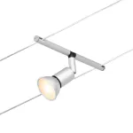 PAULMANN System linkowy zestaw Salt max5x10W GU5,3 Chrom mat/Chrom 12V DC 60VA twszt/metal
