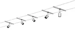 PAULMANN System linkowy Spice Salt max. 5x10W GU5,3 Chrom Matowy 230/12V 80VA Metal