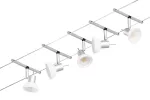 PAULMANN System linkowy zestaw Sheela max5x10W GU5,3 Chrom mat/Chrom 12V DC 60VA twszt/metal