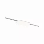 PAULMANN URail panel Campo 1x17W Biały 230V metal 400x215mm ściemniany