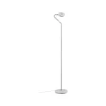 Ramos Lampa podłogowa ściemnialna LED 11W Biały Mat/ Chrom 230V Tworzywo sztuczne/Metal