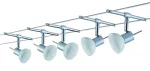 PAULMANN System linkowy Sheela max. 5x10W GU5,3 Chrom Mat/Opal 230/12V 60VA Metal/Szkło