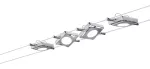 PAULMANN MacLED system linkowy DC 4x4W Chrom Mat 230V/12V DC 36VA Metal