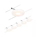 PAULMANN System linkowy zest DiscLED 5x4,5W Chrom-mat/Chrom 12V DC 60VA twszt 3000K