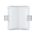 PAULMANN Clever Connect Łącznik ściana Border 12V Biały Mat/Tworzywo sztuczne