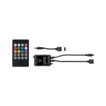 PAULMANN YourLED RGB-Sound-Sensor 12V DC max. 60W Czarny Tworzywo sztuczne