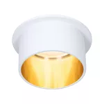 PAULMANN Oprawa do wbudowania GIL COIN LED 3-STEP DIM 6W 470lm 2700K IP44 230V biały matowy/ złoty