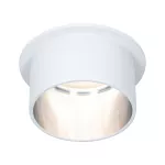 PAULMANN Oprawa do wbudowania GIL COIN LED 3-STEP DIM 6W 470lm 2700K IP44 230V czarny matowy/ szczotkowane żelazo
