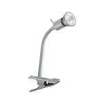 PAULMANN Lampa z klipsem FINJA GU10 max. 35W elastyczne ramię 230V chrom matowy