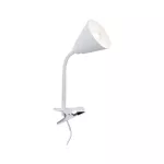 PAULMANN Lampa z klipsem VITIS E14 max.20W elastyczne ramię +przełącznik 230V biały