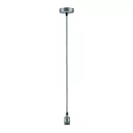PAULMANN Neordic Eldar Lampa wisząca max. 1x20WE27 Szary/Nikiel-szcz 230V Metal