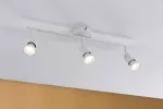 PAULMANN Oprawa ścienno-sufitowa CAROLINA GU10 max. 3x10W 230V biały mat / metal