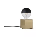 PAULMANN Lampa stołowa DILJA E27 max.1x20W 230V szczotkowany mosiądz / metal