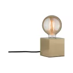 PAULMANN Lampa stołowa DILJA E27 max.1x20W 230V szczotkowany mosiądz / metal