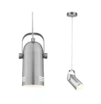 PAULMANN Neordic Lavea lampa wisząca max. 1x15W E27 żelazo szczotkowane 230V metal