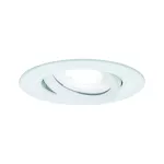 PAULMANN Oprawa do wbudowania NOVA PLUS LED DIM wychylna GU10 6W 470lm 93mm 4000K IP65 230V biały mat
