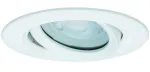 PAULMANN Oprawa do wbudowania NOVA PLUS LED DIM wychylna GU10 6W 470lm 93mm 4000K IP65 230V biały mat