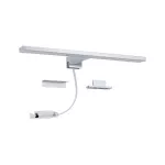 PAULMANN Oprawa ścienna EVIE LED nad lustro 8W 610lm 3000K IP44 400mm 230V chrom/ tworzywo sztuczne